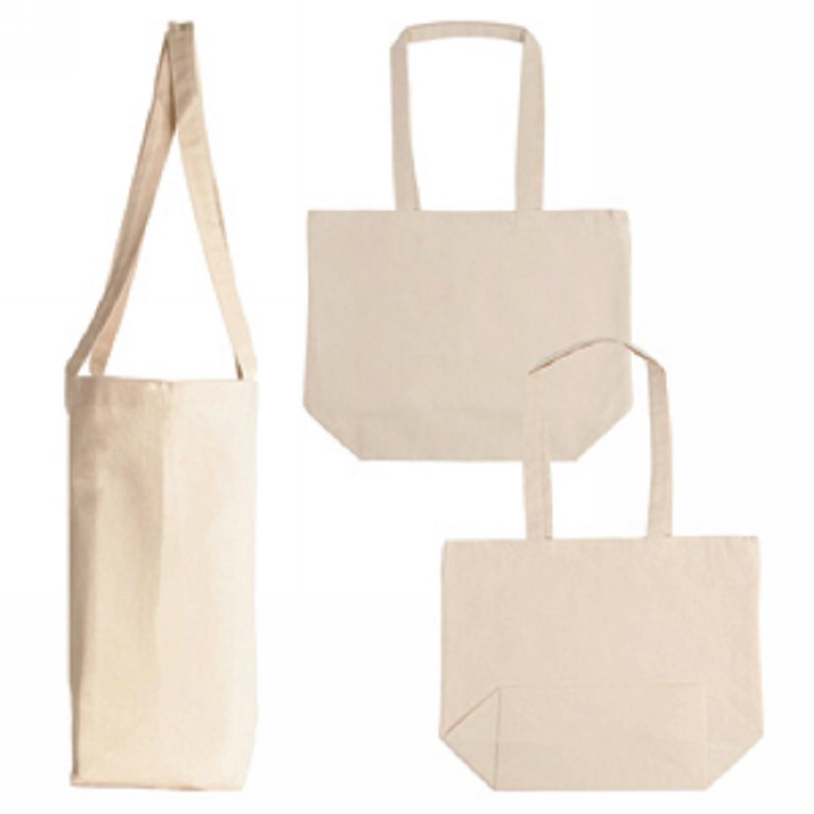 カスタマイズ ナチュラル キャンバス トートバッグ